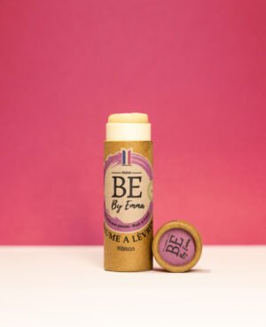 Baume à lèvres à l'hibiscus, lavande et géranium bourbon