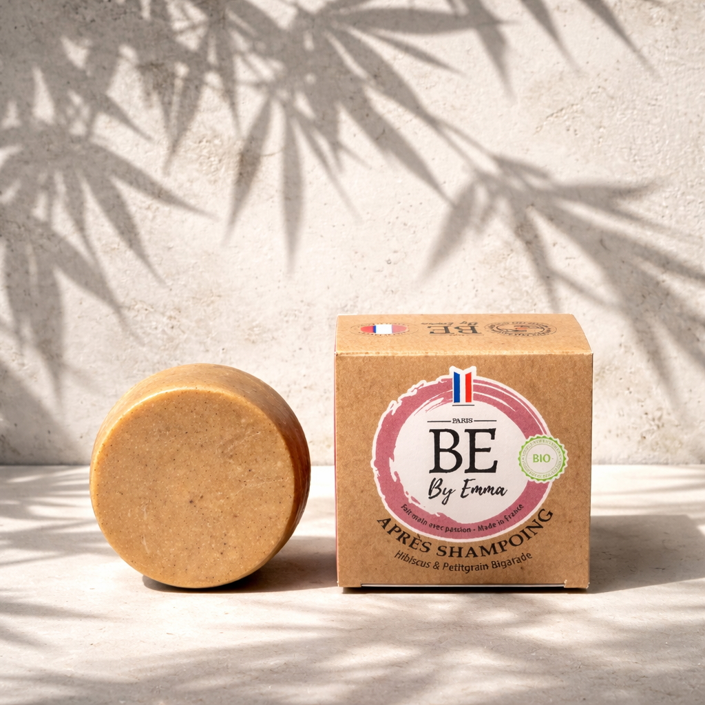 Galet conditioner solide vendu dans sa boîte