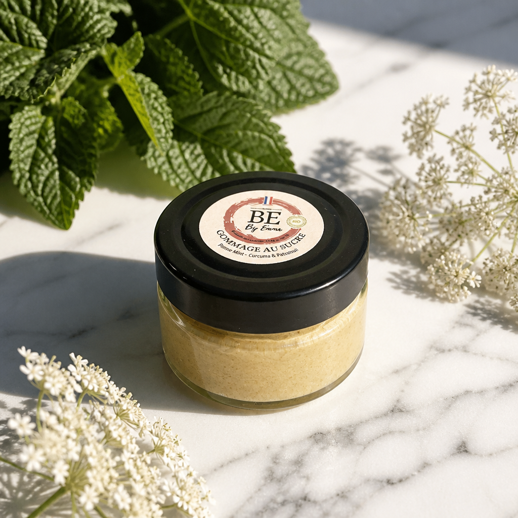 Gommage spécial visage avec une exfoliation très douce et des ingrédients réputés pour leur effet bonne mine