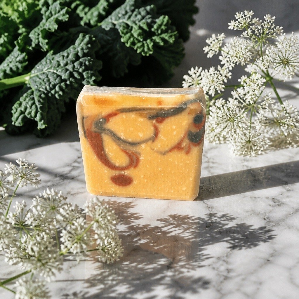 Savon surgras parfumé à la bergamote et au patchouli